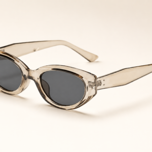 Champagne Oval Sunglasses